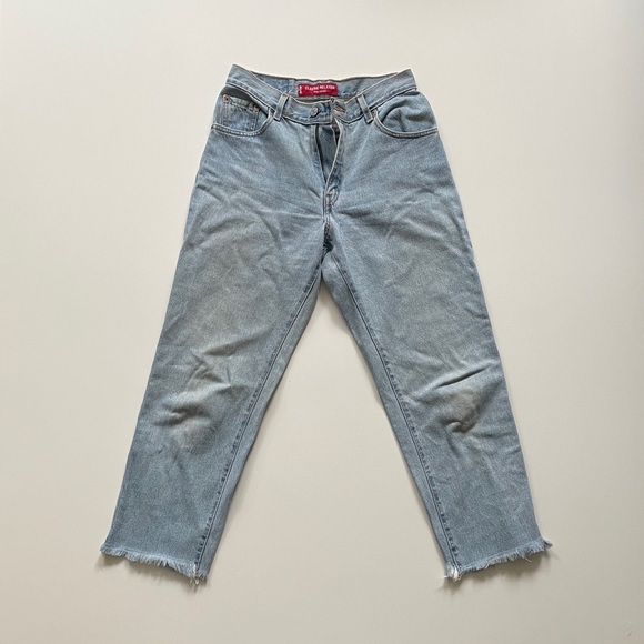 Levi's Denim - Levi's Women's Light Blue 550 Straight Leg Jeans